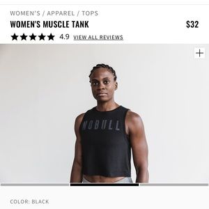NoBull women’s muscle tank